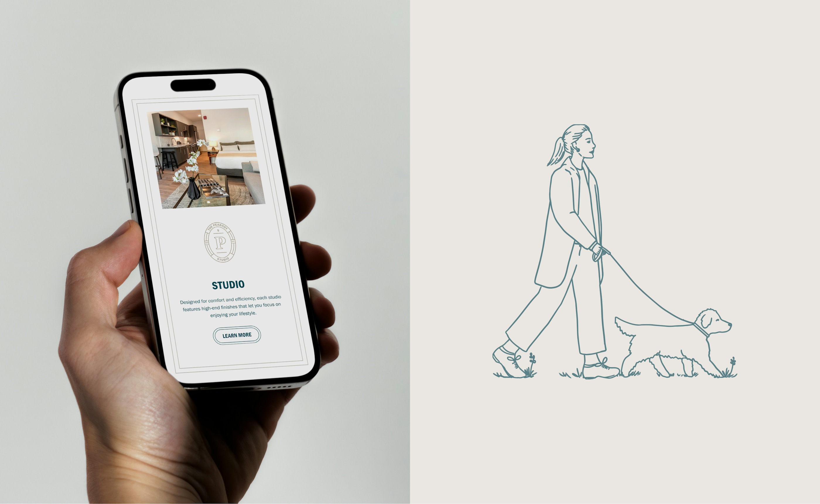 Maple square website illustration
